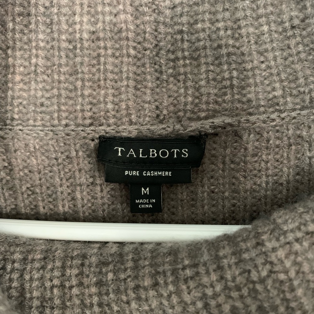 New without tags, Pure cashmere tunic sweater by Talbots size M. - Picture 5 of 7